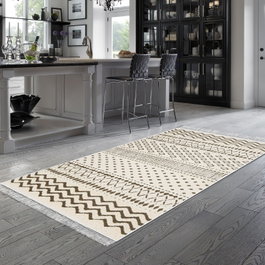 Conceptum Alfombra Marrón 80 x 120 cm